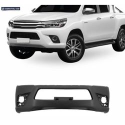 Parachoque Dianteiro Hilux Pick-Up 2016 á 2017 C/ ... - Total Latas - A loja online do seu automóvel