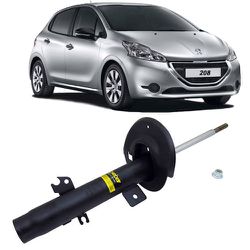 Amortecedor de Suspensão Peugeot 208 2012 Em Diant... - Total Latas - A loja online do seu automóvel