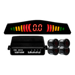 Sensor de Ré com Display Meia Lua Botão ON/OFF 22m... - Total Latas - A loja online do seu automóvel