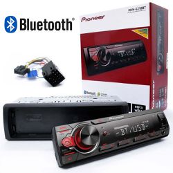 Rádio Pioneer MVHS-218BT AM/ FM/ USB/ Bluetooth/ A... - Total Latas - A loja online do seu automóvel