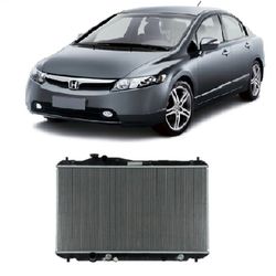 Radiador Honda Civic 2007 á 2011 1.8 16V Automátic... - Total Latas - A loja online do seu automóvel