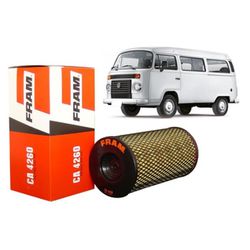 Filtro de Ar Fram Kombi Até 1999 1.6 - Total Latas - A loja online do seu automóvel