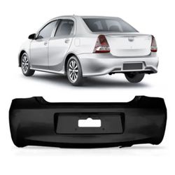 Parachoque Traseiro Etios Sedan Até 2016 Preto Lis... - Total Latas - A loja online do seu automóvel