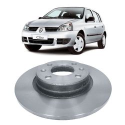 Disco De Freio Dianteiro Clio 2008 Em Diante 1.0 L... - Total Latas - A loja online do seu automóvel