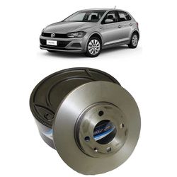 Disco De Freio Polo e Virtus 2017 Em Diante T-Cros... - Total Latas - A loja online do seu automóvel