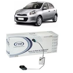 Sensor de Combustível March e Versa 2011 Em Diante... - Total Latas - A loja online do seu automóvel