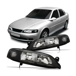 Farol Vectra 2000 a 2005 Máscara Negra - Total Latas - A loja online do seu automóvel