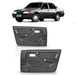 Revestimento de Portas Monza 4 Portas Preto Diante... - Total Latas - A loja online do seu automóvel
