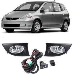 Farol de Milha Honda Fit 2007 a 2008 Botão Modelo ... - Total Latas - A loja online do seu automóvel