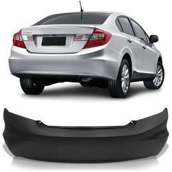 Parachoque Traseiro Honda Civic 2012 á 2016 S/ Fur... - Total Latas - A loja online do seu automóvel