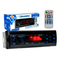 Rádio Roadstar RS-2604BR FM/ Auxiliar/ USB/ SD Car... - Total Latas - A loja online do seu automóvel