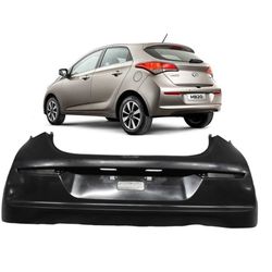 Parachoque Traseiro Hb-20 2016 á 2019 hatch Preto ... - Total Latas - A loja online do seu automóvel