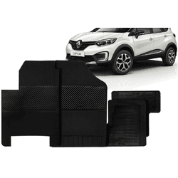 Tapete BRB Captur 4 Peças - Total Latas - A loja online do seu automóvel