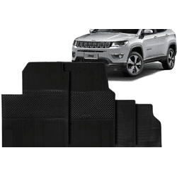 Tapete BRB Jeep Compass 4 Peças - Total Latas - A loja online do seu automóvel