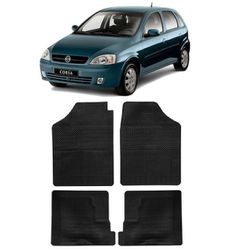 Tapete BRB Corsa 2003 a 2011 4 Peças - Total Latas - A loja online do seu automóvel