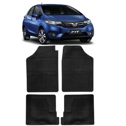 Tapete BRB Honda Fit 2015 Em Diante 4 Peças - Total Latas - A loja online do seu automóvel