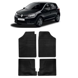 Tapete BRB Sandero 2015 Em Diante 4 Peças - Total Latas - A loja online do seu automóvel