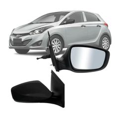 Retrovisor HB-20 2013 a 2019 Controle Manual - Total Latas - A loja online do seu automóvel