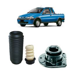 Kit Amortecedor de Suspensão Strada e Weekend 1996... - Total Latas - A loja online do seu automóvel