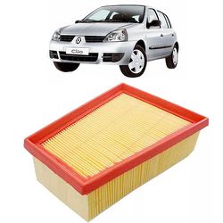 Filtro de Ar Wega Clio 1999 a 2012 Duster e Oroch ... - Total Latas - A loja online do seu automóvel