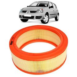 Filtro de Ar Wega Clio e Kangoo 2000 Em Diante Log... - Total Latas - A loja online do seu automóvel
