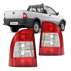 Lanterna Traseira Strada 2005 a 2007 Bicolor - Total Latas - A loja online do seu automóvel