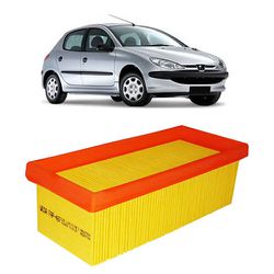 Filtro de Ar Wega Peugeot 206 2000 a 2006 Clio 199... - Total Latas - A loja online do seu automóvel