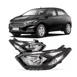 Farol Onix e Prisma 2017 a 2019 Máscara Negra - Total Latas - A loja online do seu automóvel