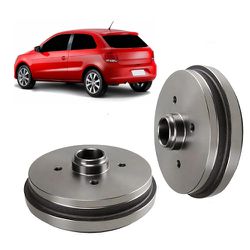 Tambor de Freio Gol G5 e G6 1.0 e 1.4 Traseiro - Total Latas - A loja online do seu automóvel