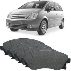 Pastilha de Freio Meriva 2003 a 2009 1.4 e 1.8 Zaf... - Total Latas - A loja online do seu automóvel