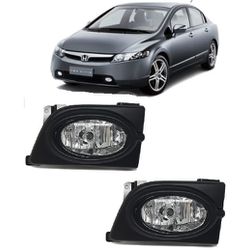 Farol de Milha Honda Civic 2007 e 2008 - Total Latas - A loja online do seu automóvel