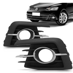 Grade Inferior Gol e Voyage G7 C/ Aro Cromado C/ F... - Total Latas - A loja online do seu automóvel