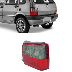 Lanterna Traseira Uno 2004 a 2009 Fume - Total Latas - A loja online do seu automóvel