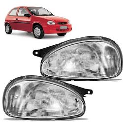 Farol Corsa 1996 a 1999 - Total Latas - A loja online do seu automóvel