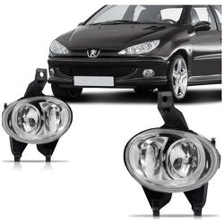 Farol de Milha Peugeot 206 2004 á 2010 - Total Latas - A loja online do seu automóvel