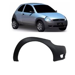 Parachoque Dianteiro Ford Ka 2002 a 2007 Preto - Total Latas - A loja online do seu automóvel