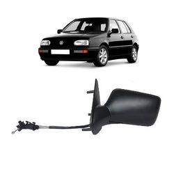 Retrovisor Golf 1995 a 1998 C/ Controle Manual - Total Latas - A loja online do seu automóvel