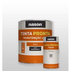 EPOXI CINZA CLARO N-6,5 NASON C/CATALISADOR 3,6 LT - TOTAL TINTAS DISTRIBUIDORA