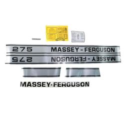 Jogo de Decalque Massey Ferguson 275 - 3175572 - TREVO PEÇAS
