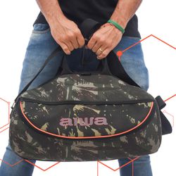 Case Bolsa Bag Capa Camuflada Compatível Com Boombox Aiwa Plus Premium - TRIBOSHOP