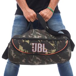Case Bolsa Capa Compatível Com Nova Jbl Boombox 3 2 1 Camuflada - TRIBOSHOP