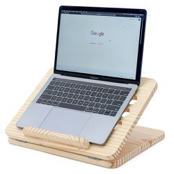 Suporte Apoio Pra Leitura Bíblia E Notebook - Resistente Top Madeira - TRIBOSHOP