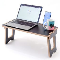 Apoio Notebook Suporte Mesa Bandeja Café Manhã Cama Colo - TRIBOSHOP