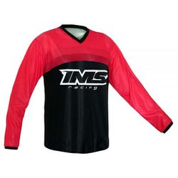 Camisa Camiseta Ims Indi Vermelho/ Preto Off Road ... - Trilha Race