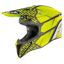Capacete Airoh Wraap Trilha Moto Motocross Off Roa... - Trilha Race