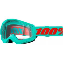 Óculos 100% Strata 2 Maupiti Transparente Motocros... - Trilha Race