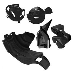 Kit Protetor De Carter Quadro Tampa De Motor Anker... - Trilha Race
