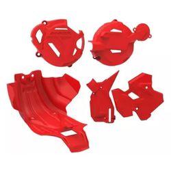 Kit Protetor De Carter Quadro Tampa De Motor Anker... - Trilha Race