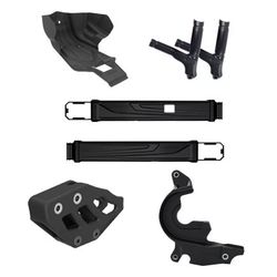 Kit IV Protetor Motor Quadro Balança Guia Pinhão C... - Trilha Race