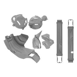 Kit 3 Protetor Plástico Motor Quadro Balança Crf 2... - Trilha Race